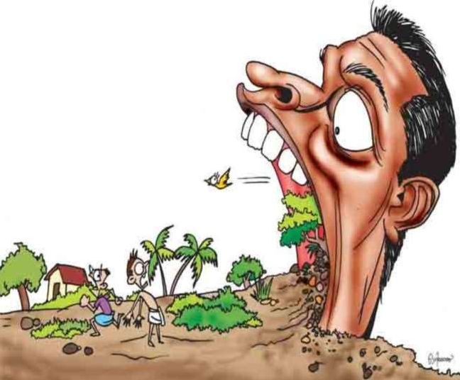 भू माफियाओं का बोलबाला