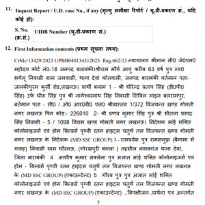 बलरामपुर चेयरमैन पर कई धाराओं के साथ मुकदमा दर्ज