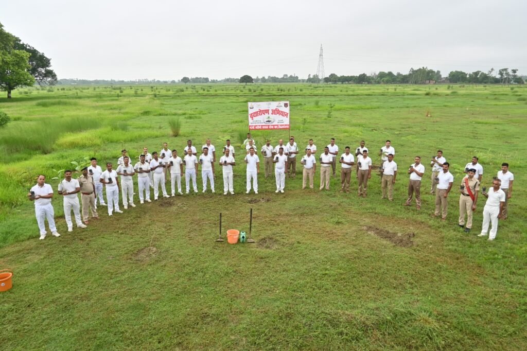 सशस्त्र सीमा बल द्वारा वृक्षारोपण