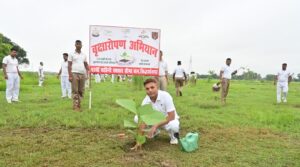 सशस्त्र सीमा बल द्वारा वृक्षारोपण