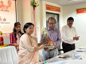 उच्च शिक्षा राज्य मंत्री श्रीमती रजनी तिवारी