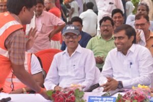 लक्ष्मी घाट पर माकड्रिल का कार्यक्रम सम्पन्न हुआ