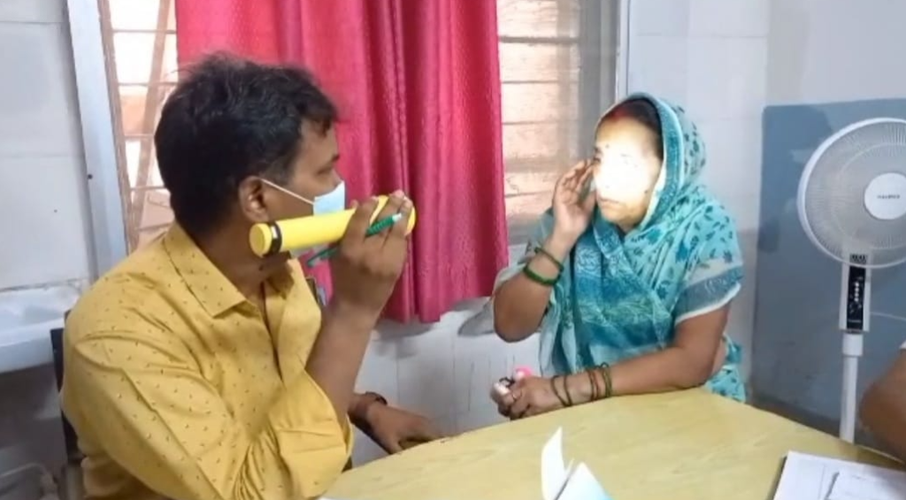 आई फ्लू से स्कूल के नौनिहाल बच्चे ज्यादातर हो रहे संक्रमित