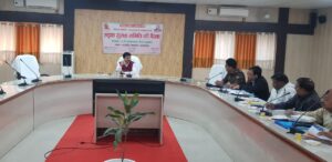 जिलाधिकारी ने जिला सड़क सुरक्षा समिति की बैठक