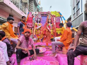 जनमाष्टमी का पर्व बड़े हर्षोल्लास और धूमधाम से मनाया गया