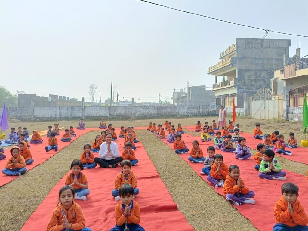 योग शिविर से बच्चों को स्वस्थ जीवन जीने की मिली प्रेरणा