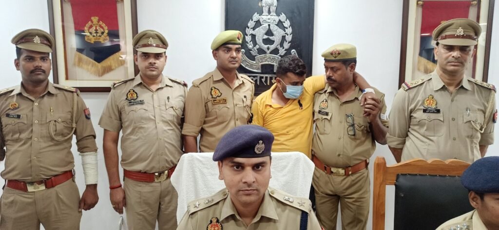 बाबू द्विवेदी हत्याकांड मामले का मुख्य आरोपी साजन तिवारी मुठभेड़ में गिरफ्तार