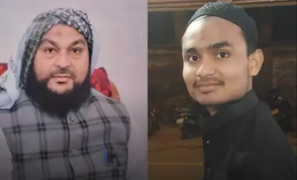 हादसे में पिता-पुत्र की दर्दनाक मौत, मृतक मोहम्मद शरीफ मदरसे में सरकारी शिक्षक थे।